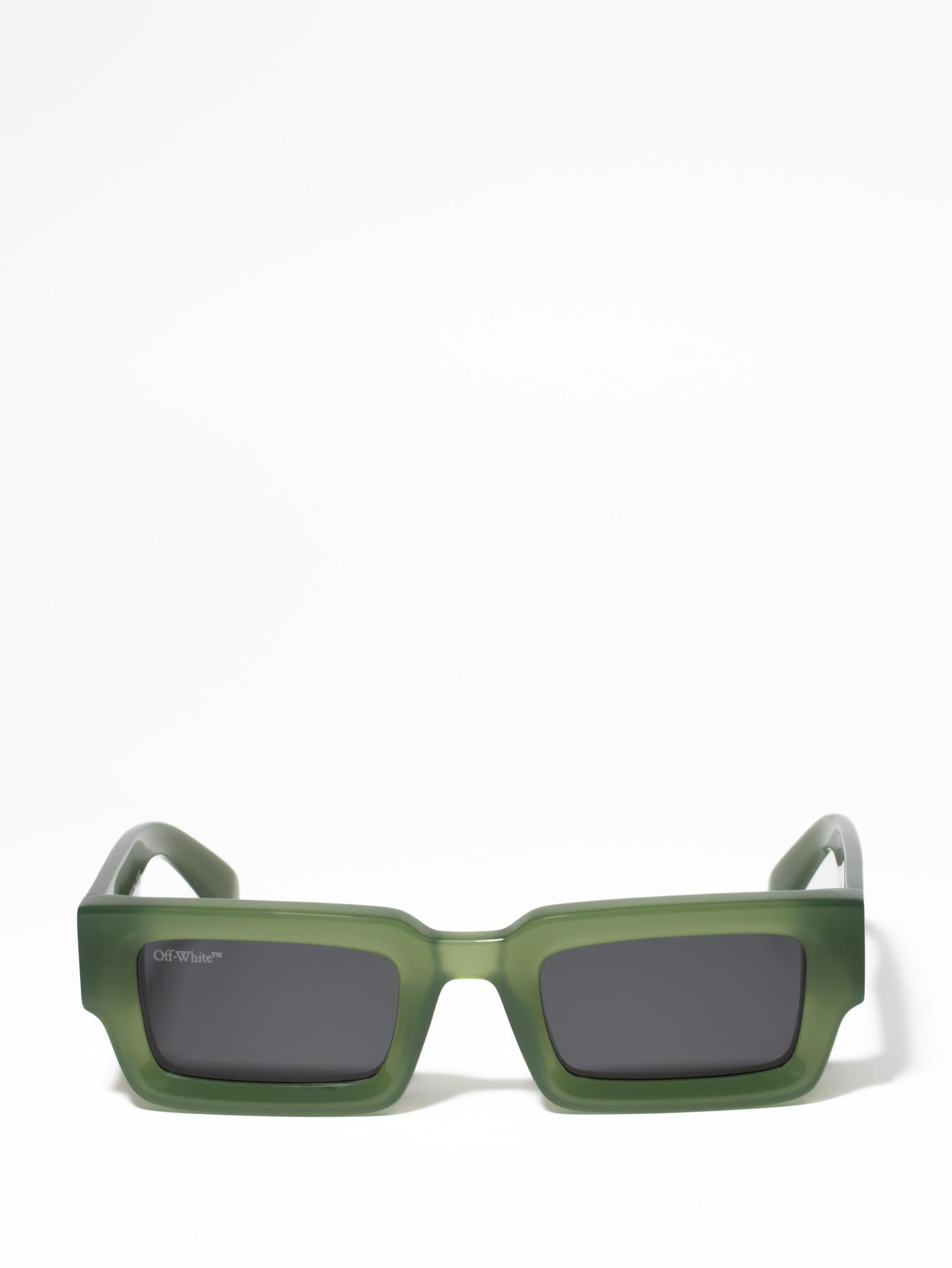 Off-White LECCE Sage Green Sunglasses