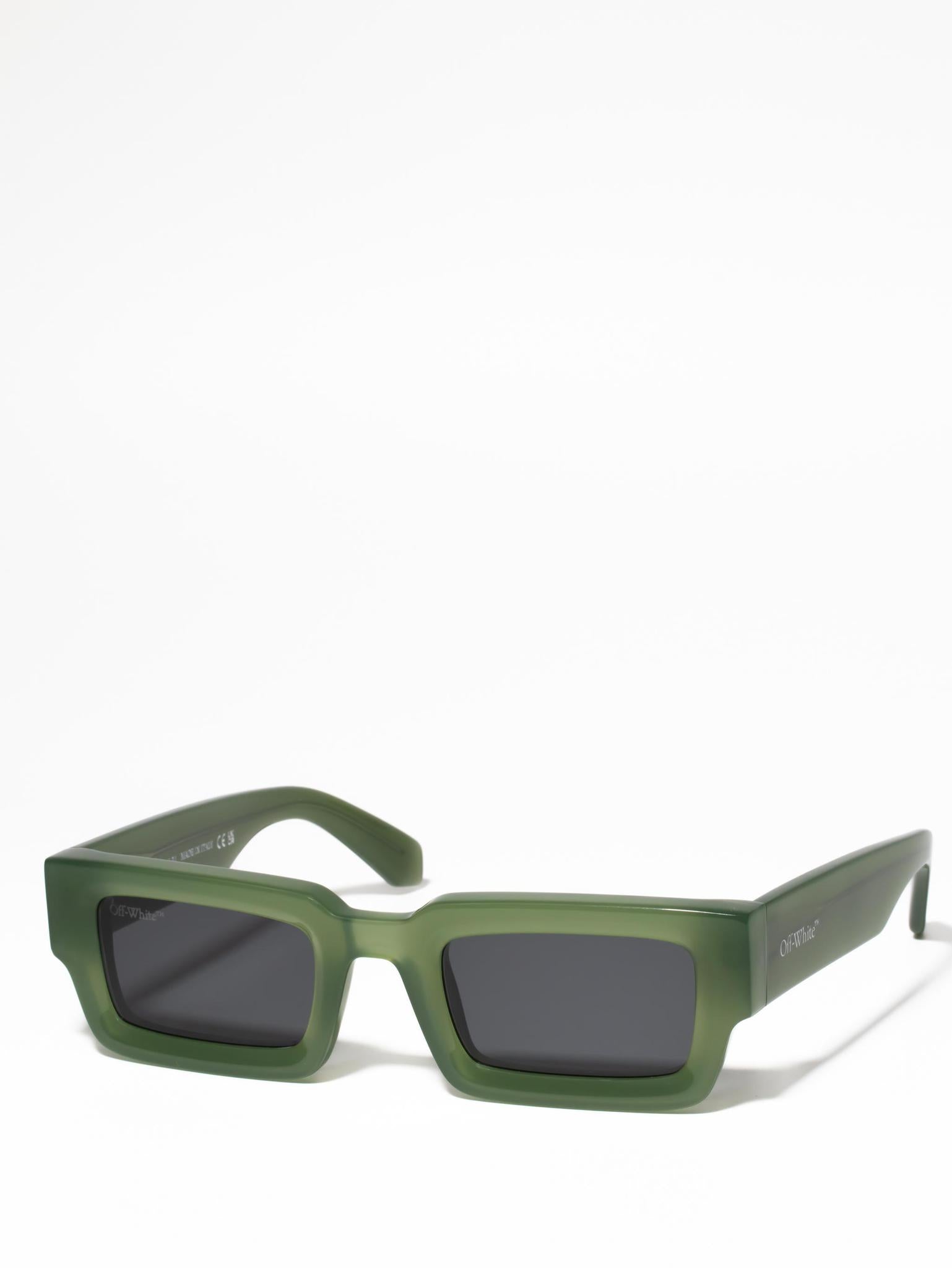 Off-White LECCE Sage Green Sunglasses