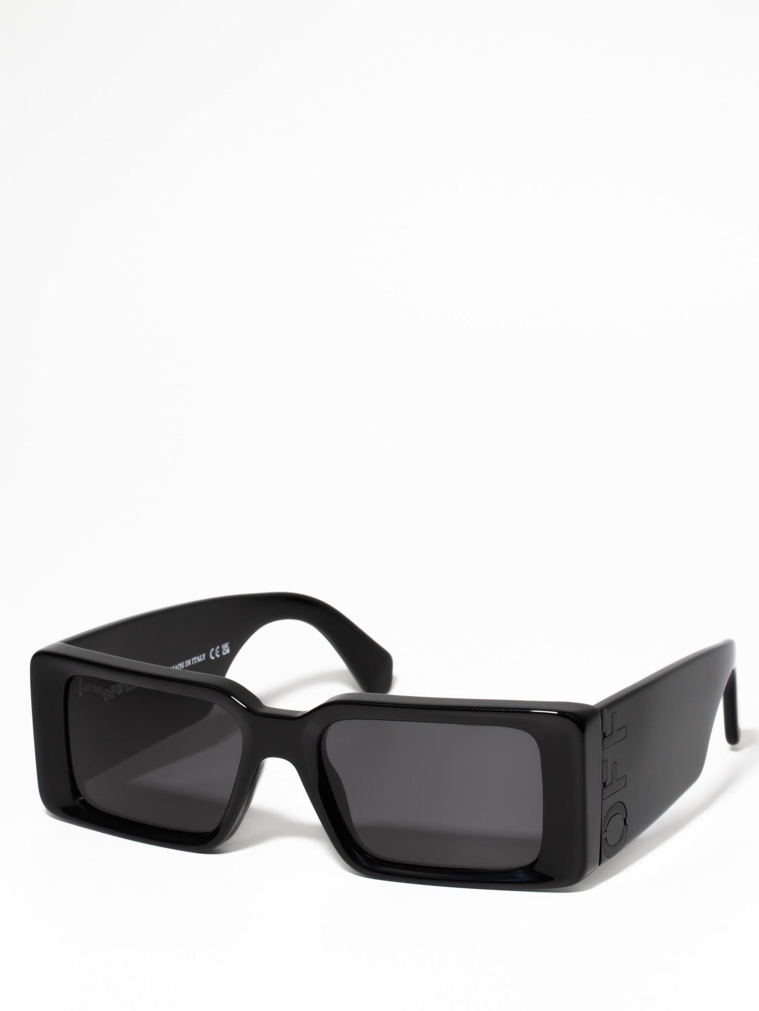 Off-White MILANO Black Sunglasses