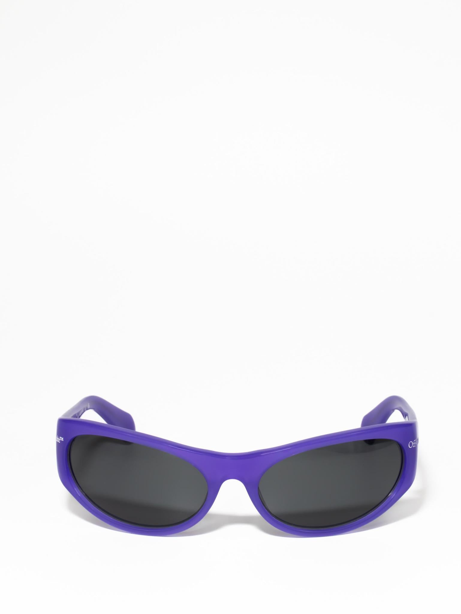 Off-White NAPOLI Purple Sunglasses