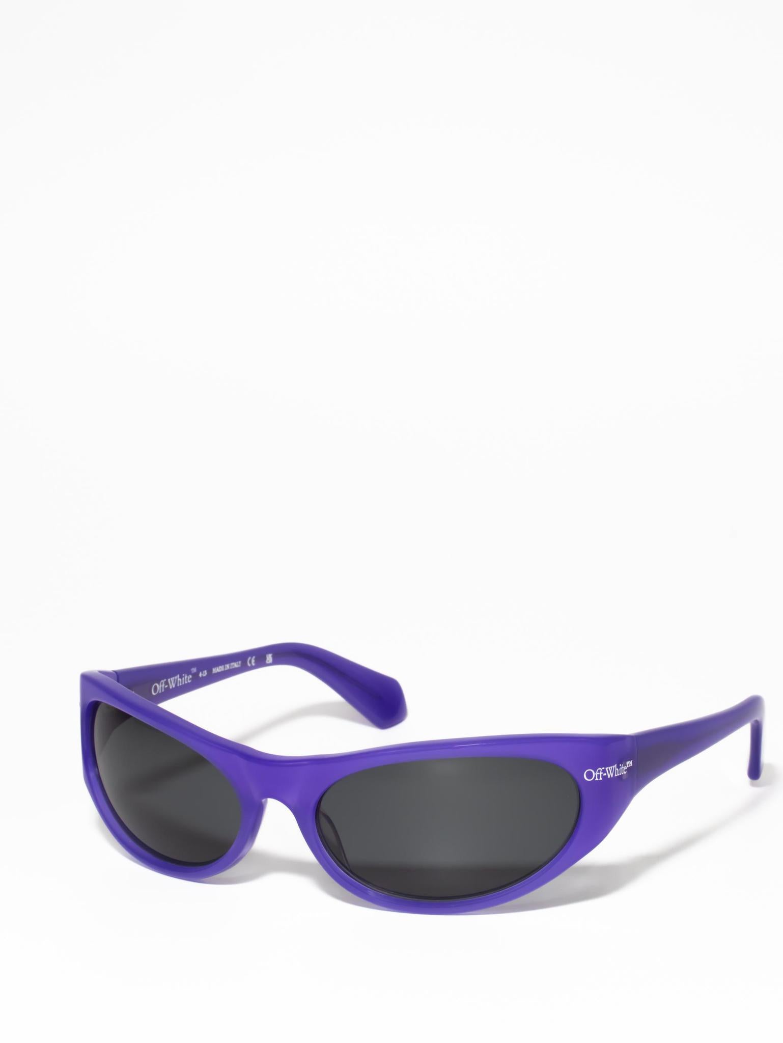 Off-White NAPOLI Purple Sunglasses