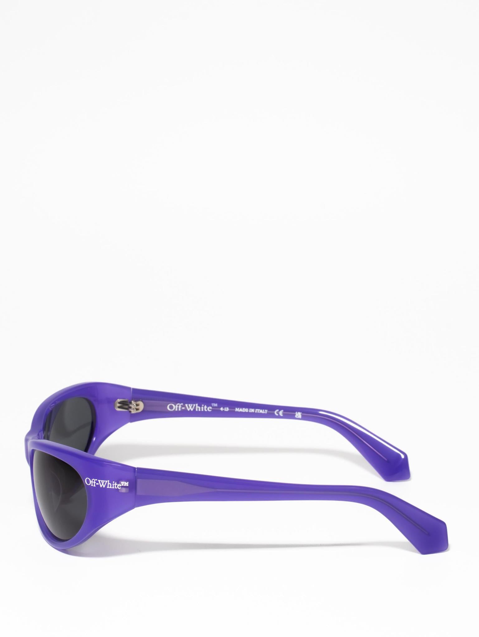 Off-White NAPOLI Purple Sunglasses