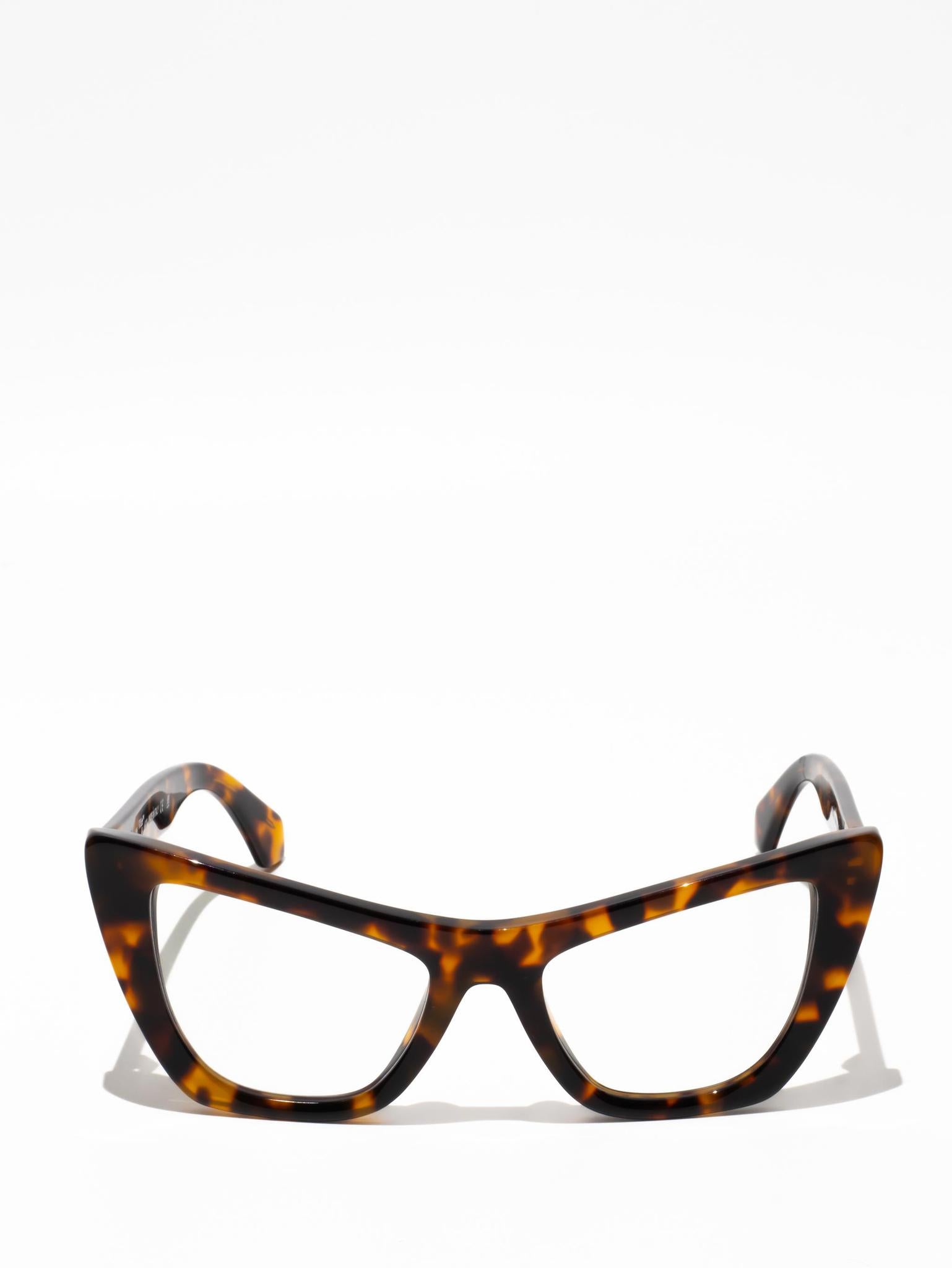 Off-White OPTICAL STYLE 11 Havana Eyeglasses