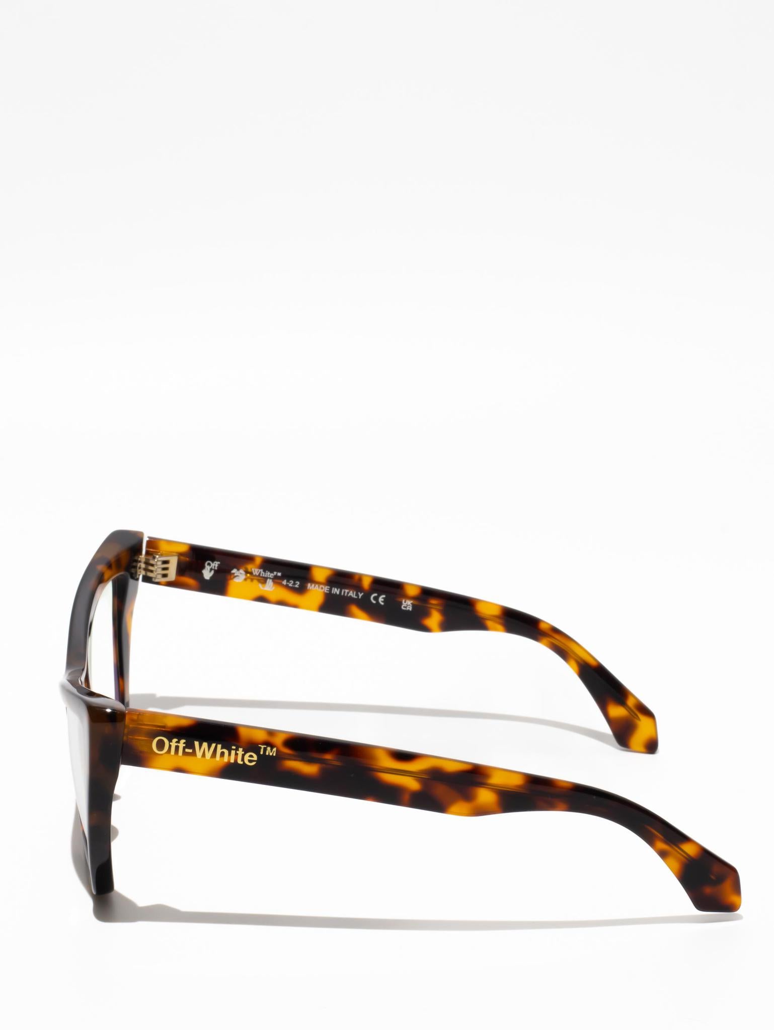 Off-White OPTICAL STYLE 11 Havana Eyeglasses