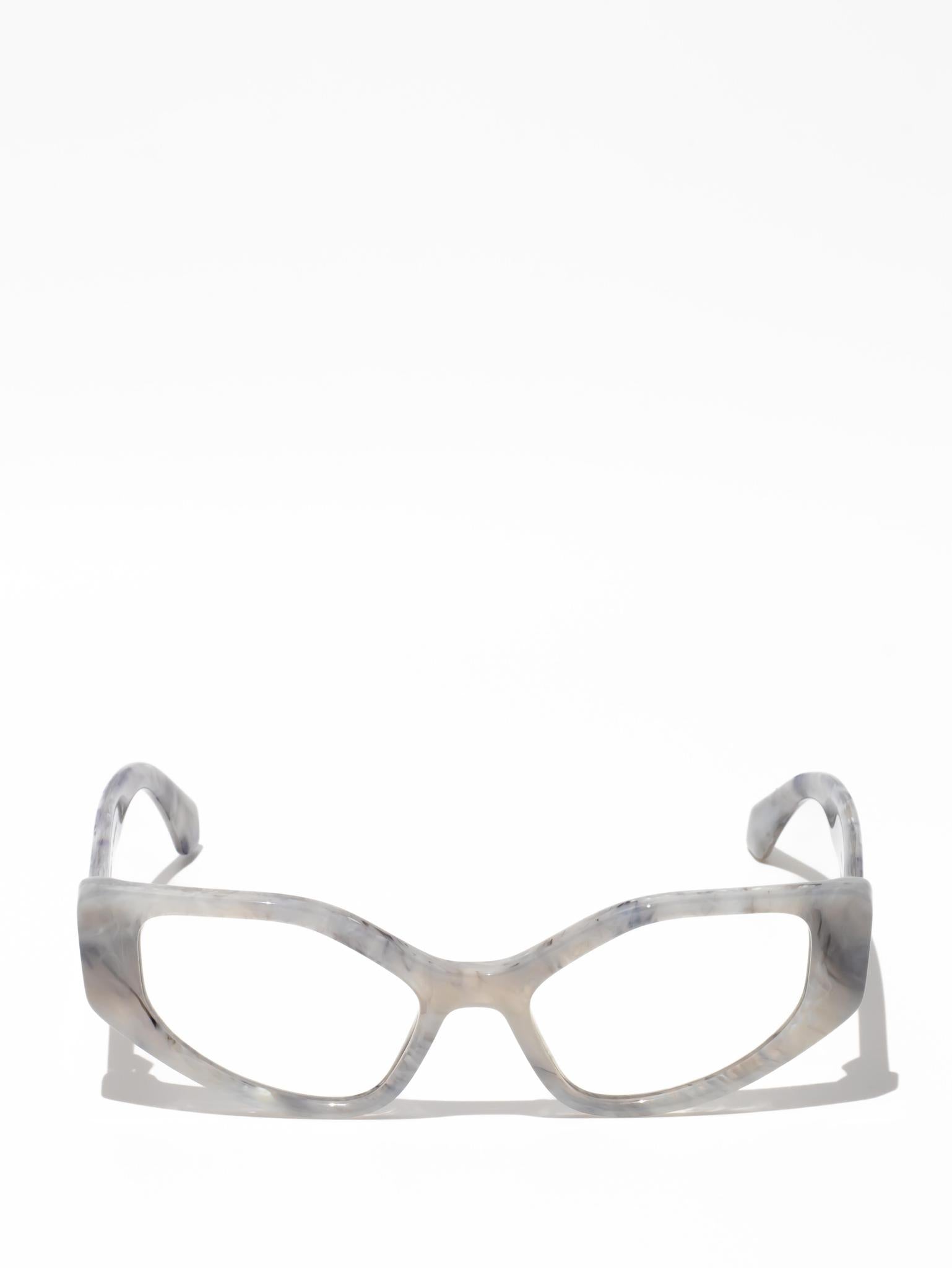 Off-White OPTICAL STYLE 24 Marble Eyeglasses