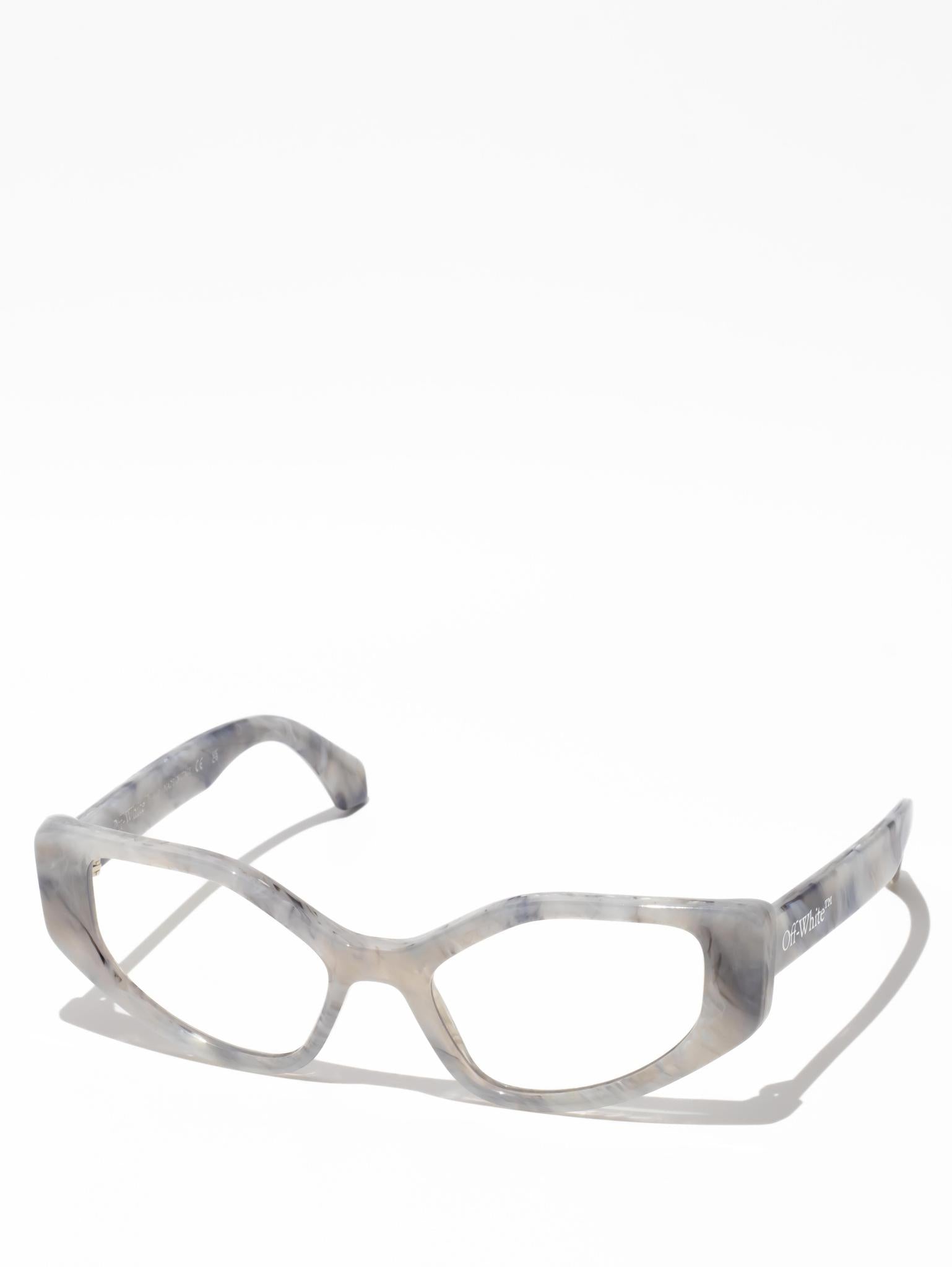 Off-White OPTICAL STYLE 24 Marble Eyeglasses