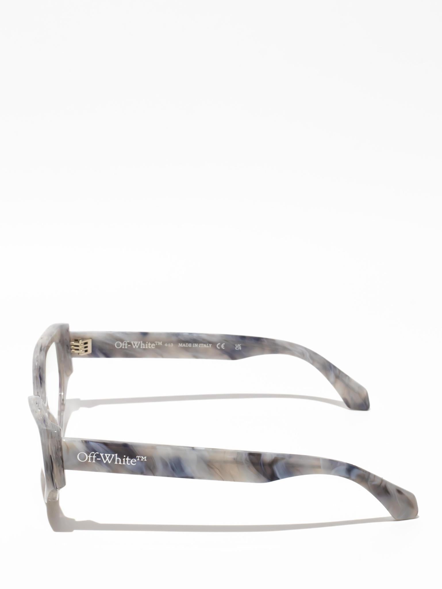 Off-White OPTICAL STYLE 24 Marble Eyeglasses