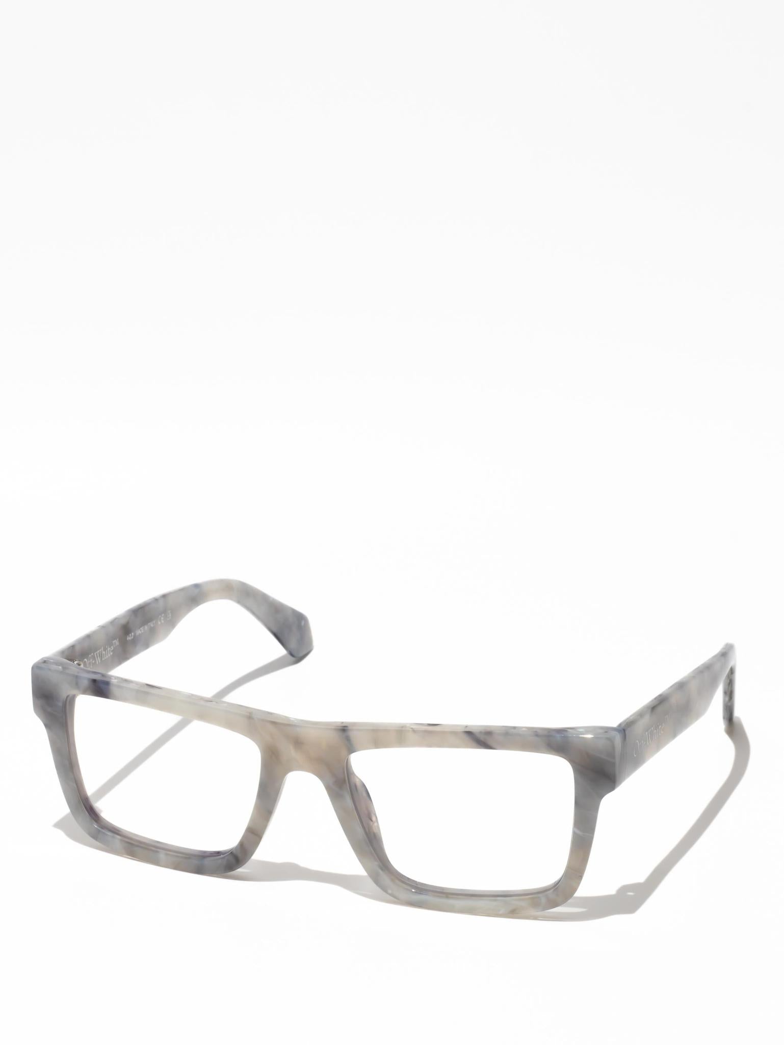 Off-White OPTICAL STYLE 25 Marble Eyeglasses