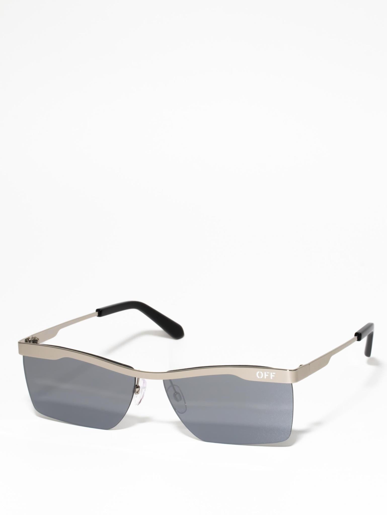 Off-White RIMINI Silver Sunglasses