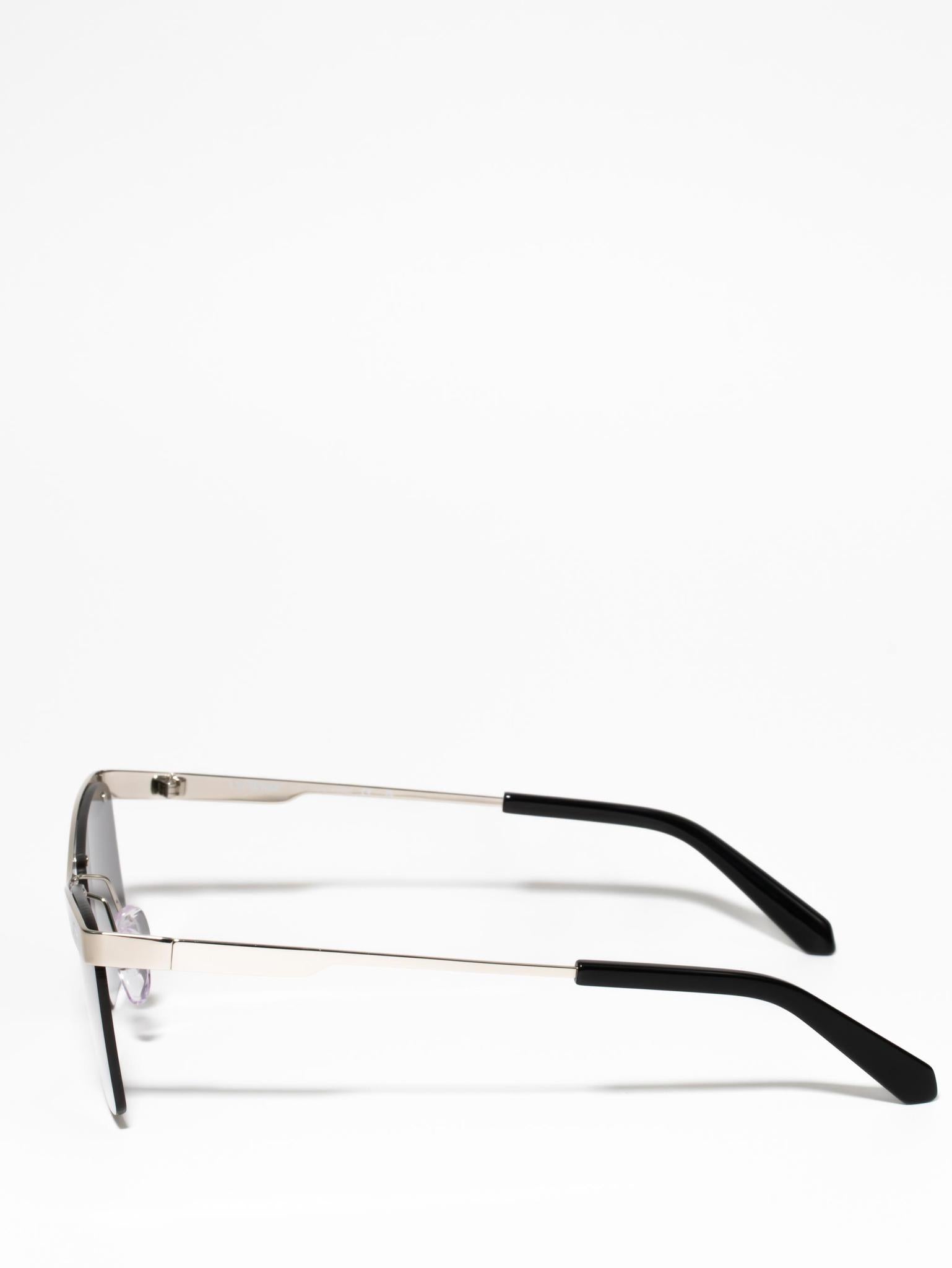 Off-White RIMINI Silver Sunglasses