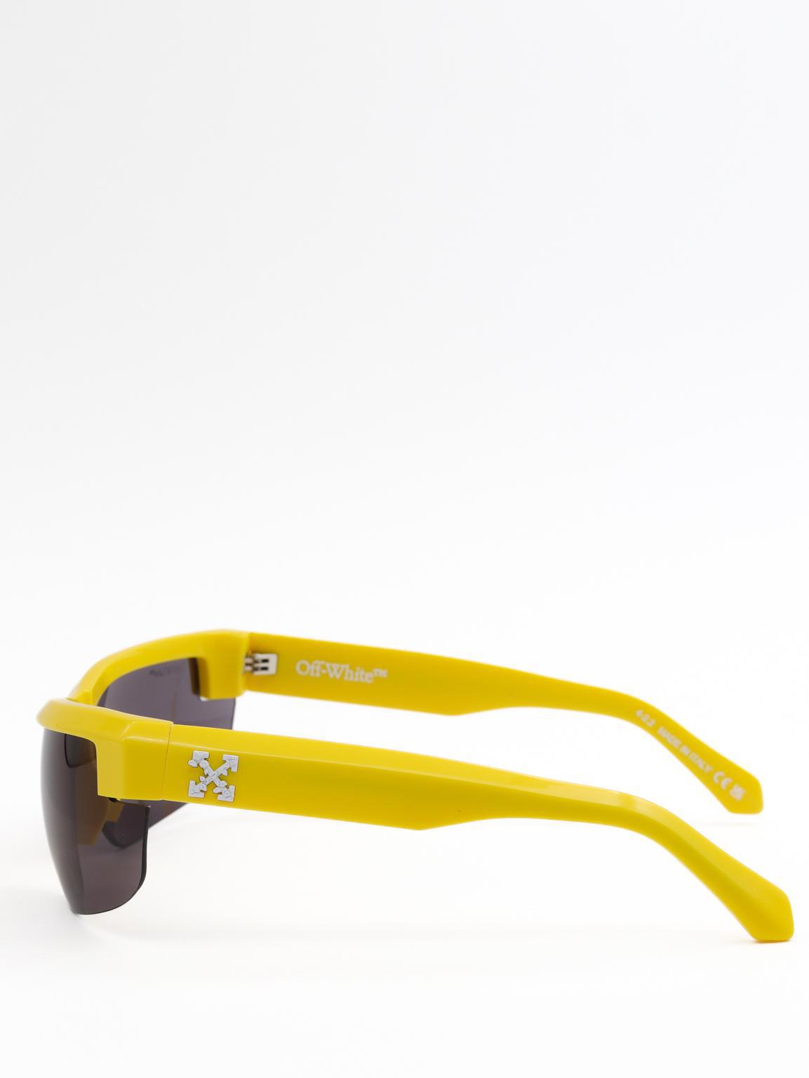 Off-White TOLEDO Yellow Sunglasses