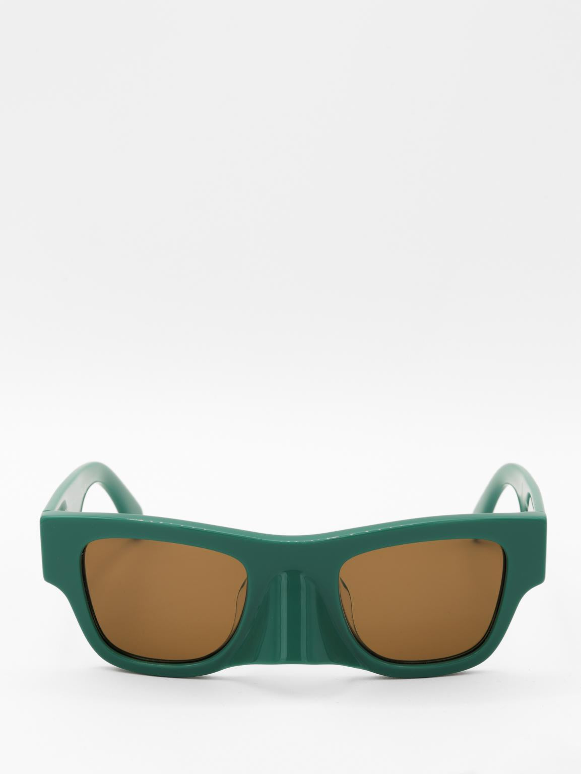 Palm Angels MYRTLE Green Sunglasses