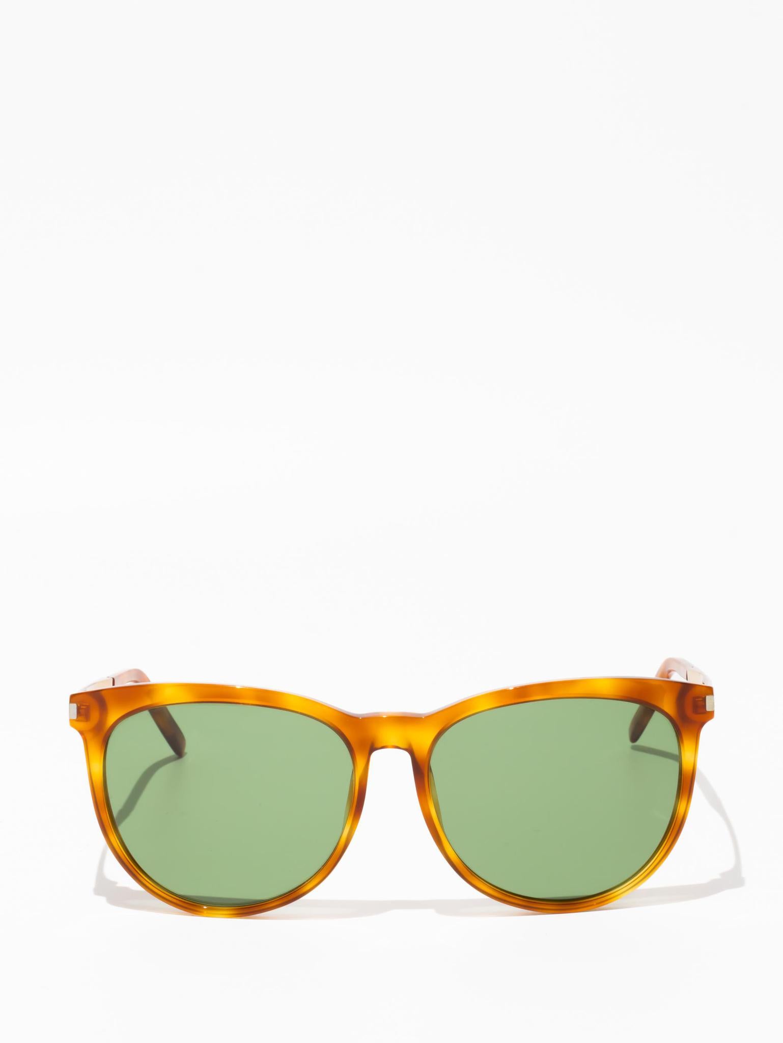 SAINT LAURENT | SL24 911D3 Amber Tortoise Sunglasses