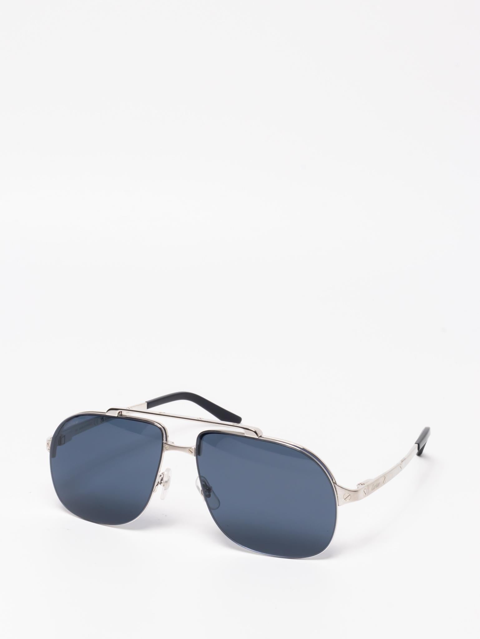 CT0353S 003 | SANTOS DE CARTIER SUNGLASSES