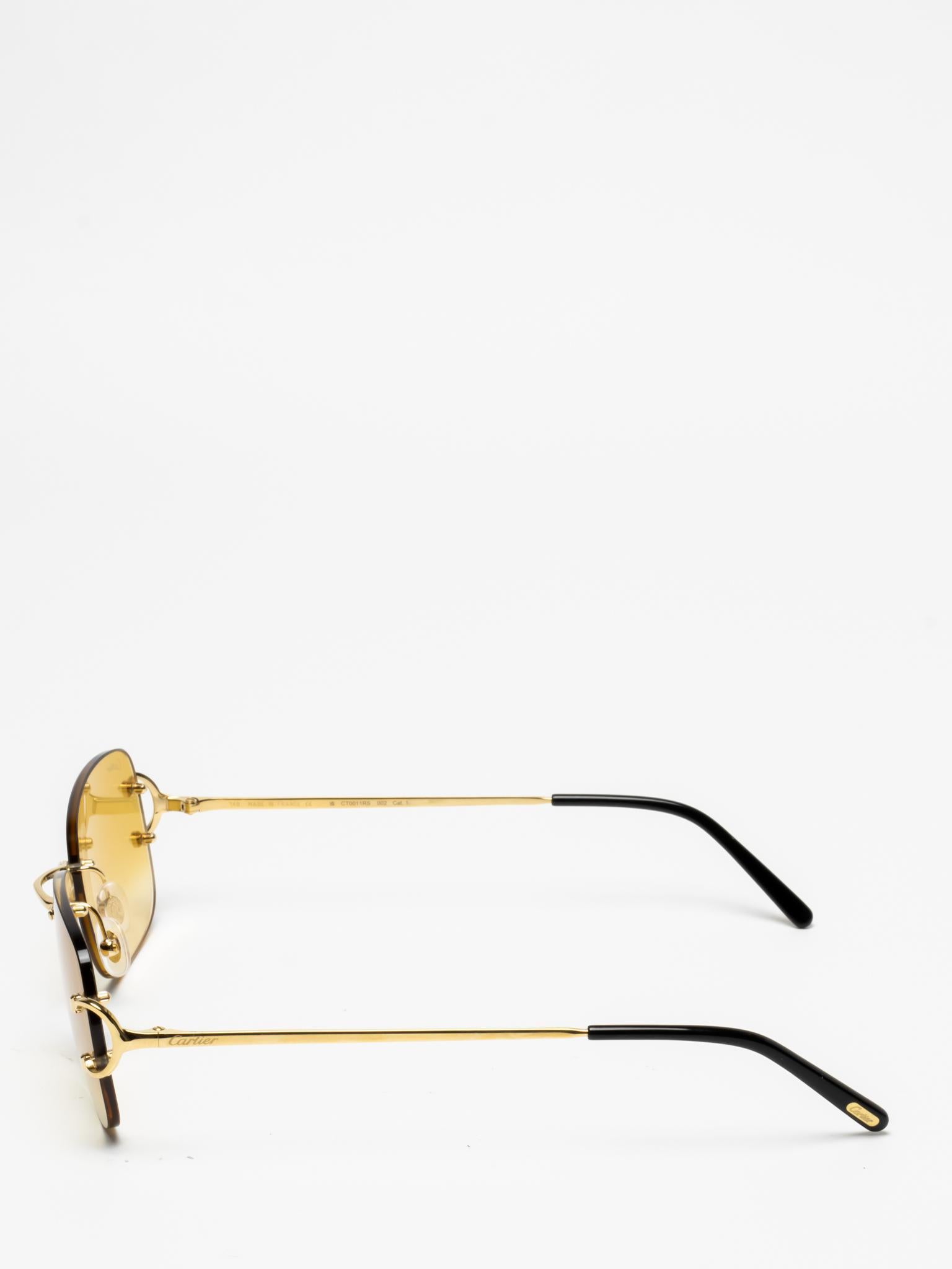 CARTIER | CT0011RS 002 | C DÉCOR SUNGLASSES