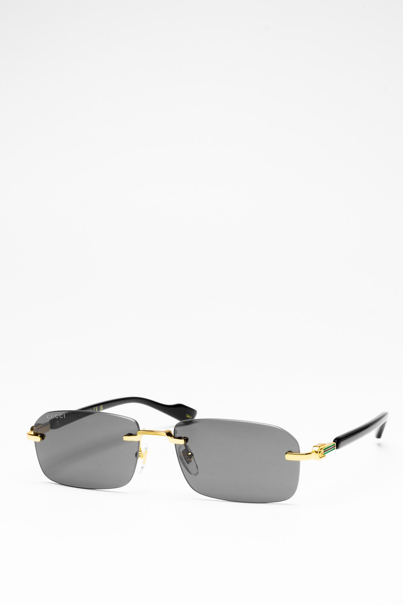 GUCCI | GG1221S 001 | RECTANGULAR FRAME SUNGLASSES