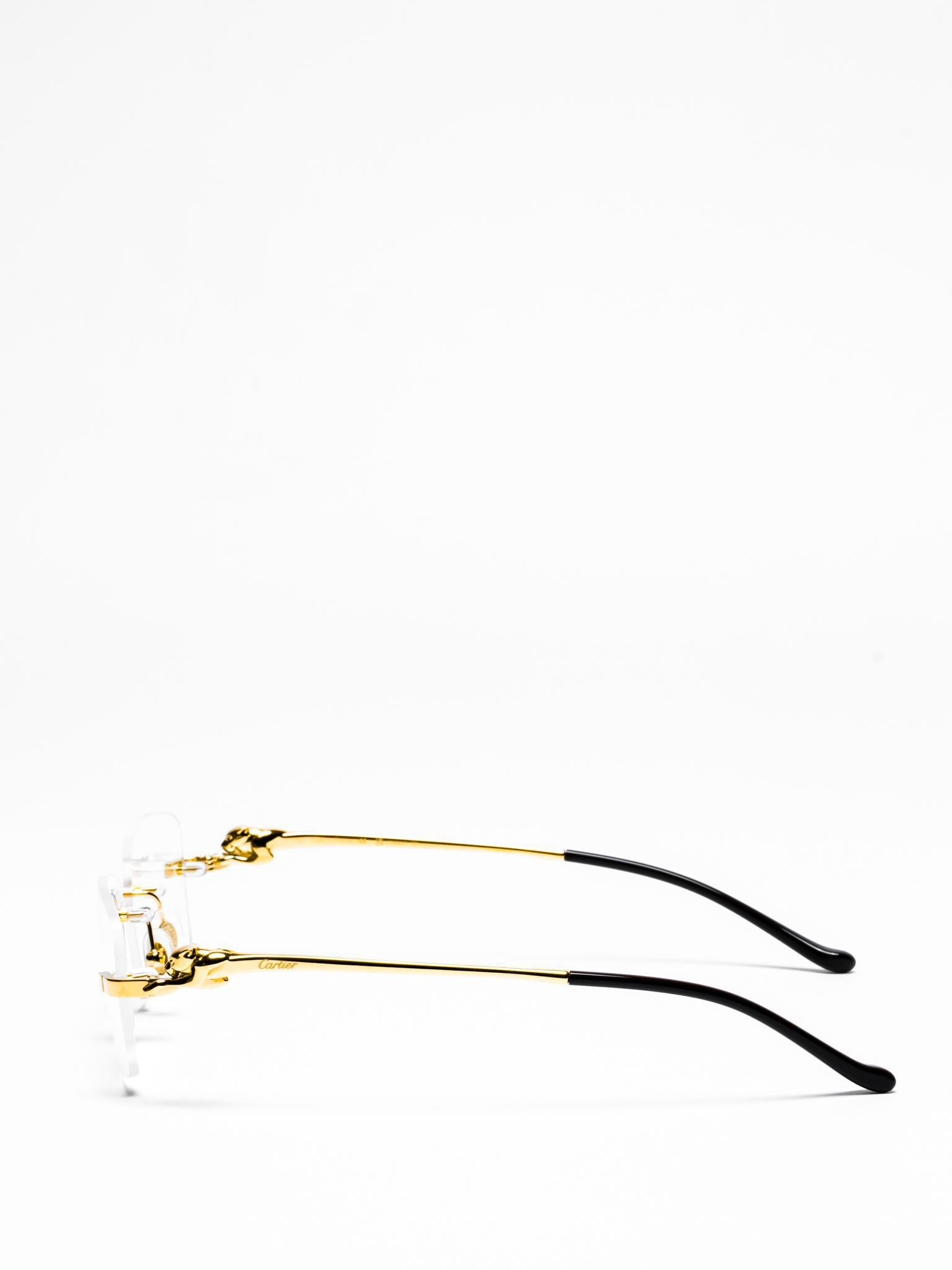 CARTIER | CT0281O 001 | PANTHÈRE DE CARTIER EYEGLASSES