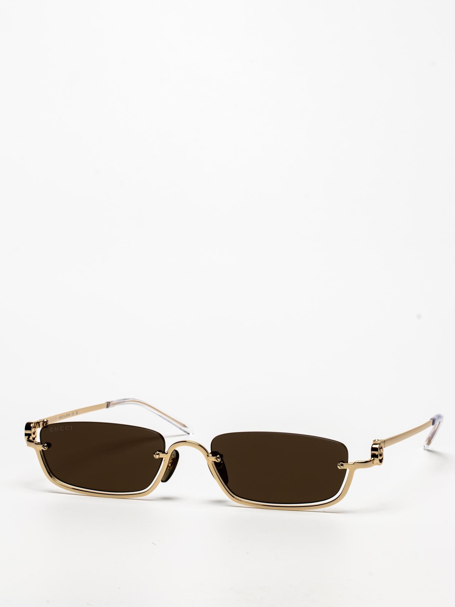 GG1278S 001 | RECTANGULAR FRAME SUNGLASSES