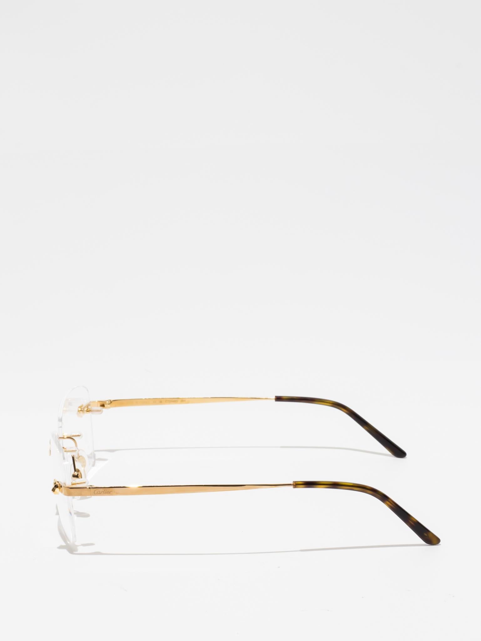 CT0148O 001 | PANTHÈRE DE CARTIER EYEGLASSES