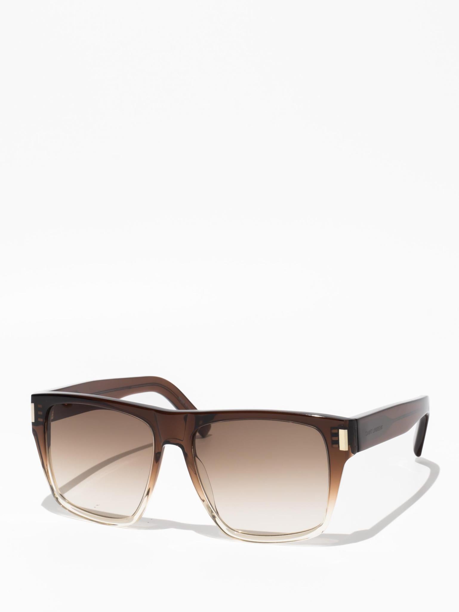 SL 424 004 | BROWN | SQUARE SUNGLASSES