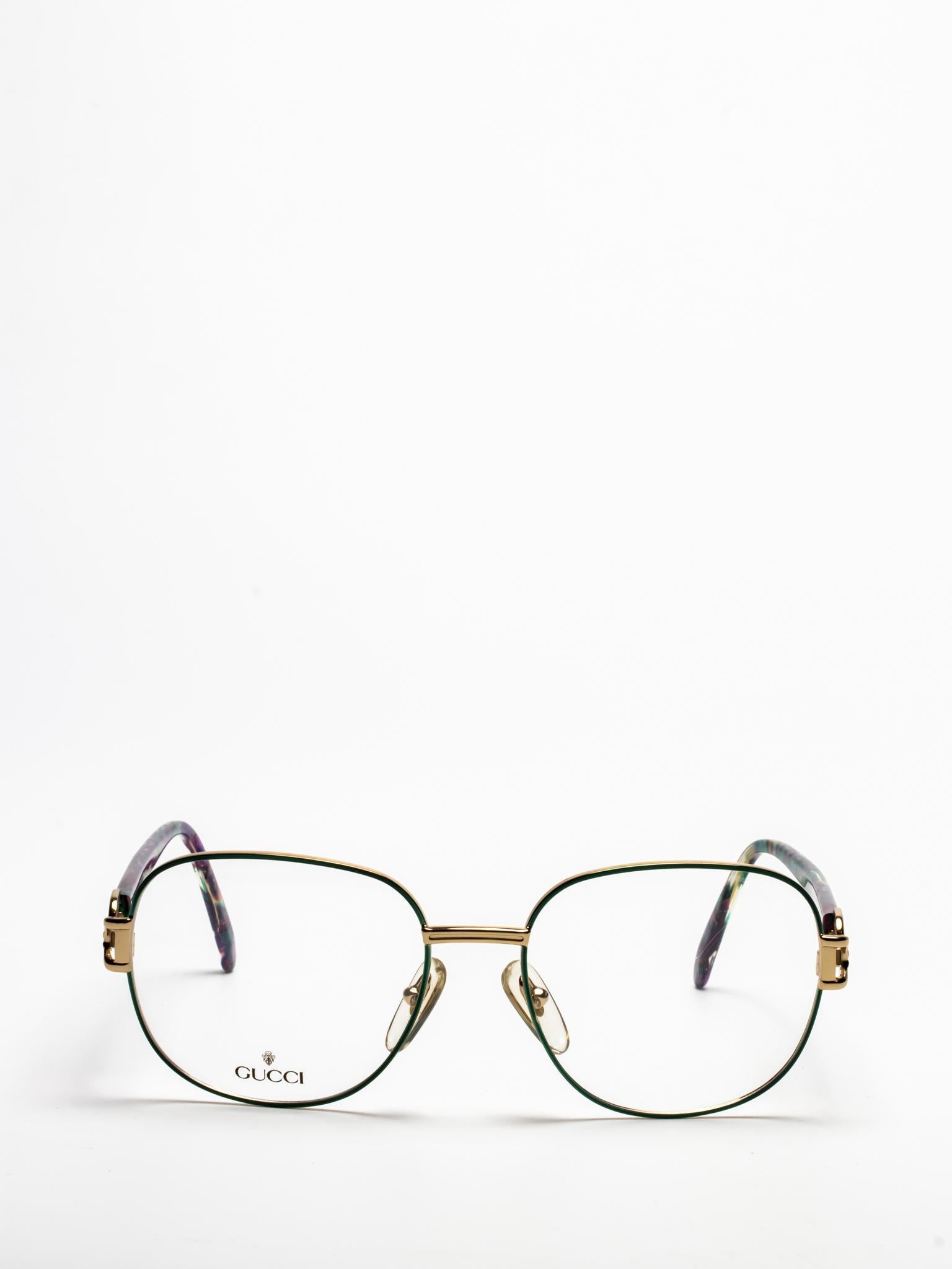 GG 2364 HF4 | GREEN | CIRCLE EYEGLASSES