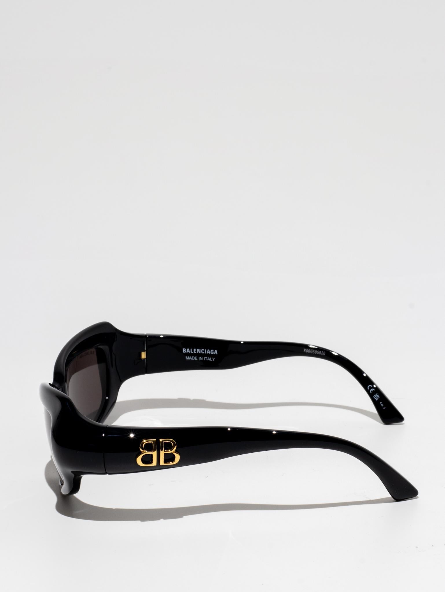 BALENCIAGA | OVAL CAT EYEGLASSES | BLACK | BB0354S 001