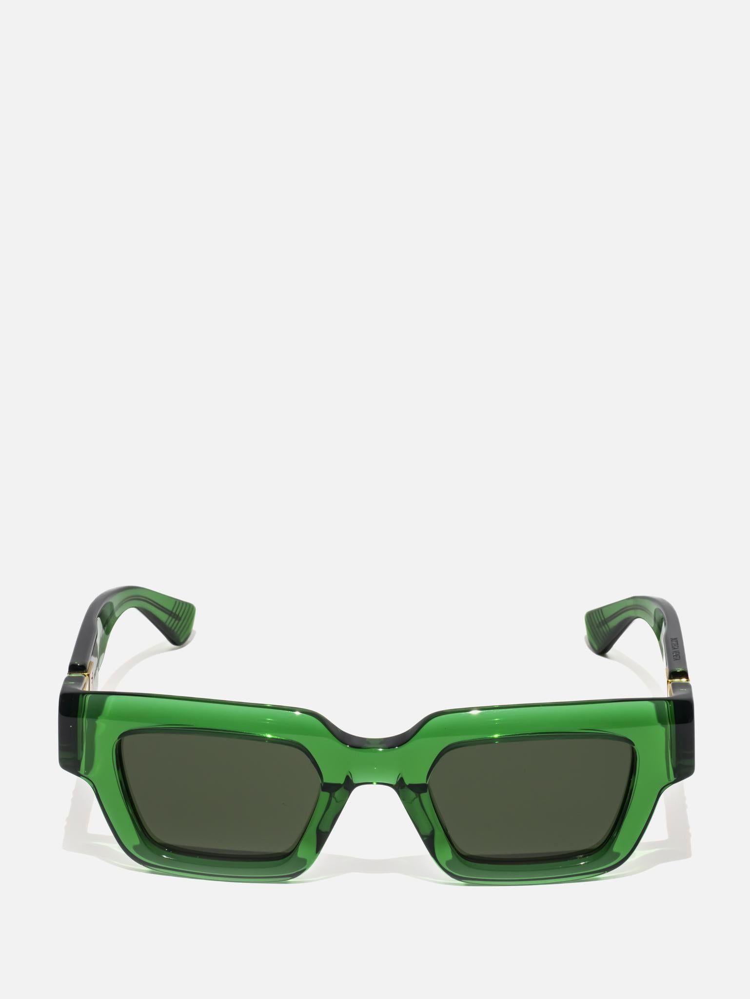 BV1230S 002 HINGE ACETATE SQUARE SUNGLASSES