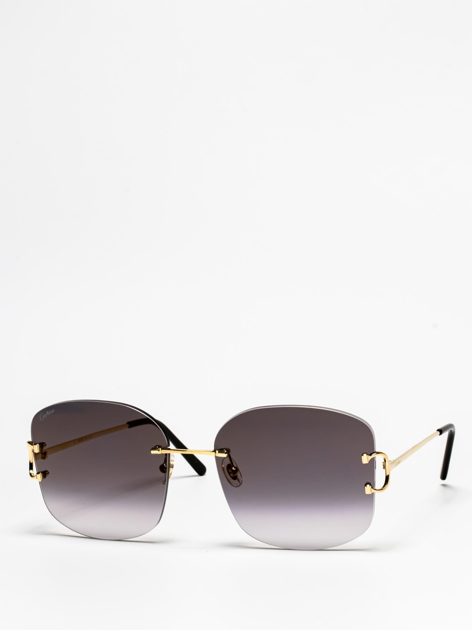 CARTIER | CT0037RS 001 | C DÉCOR SUNGLASSES