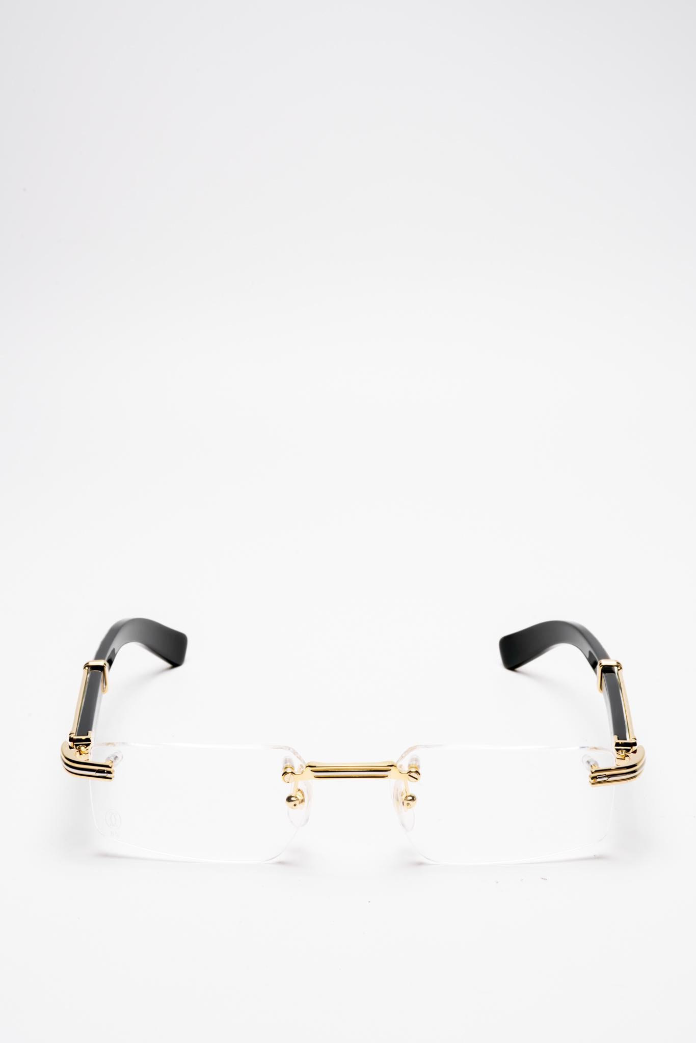 CARTIER | CT0485O 003 | PREMIÈRE DE CARTIER | BUFFALO HORN EYEGLASSES