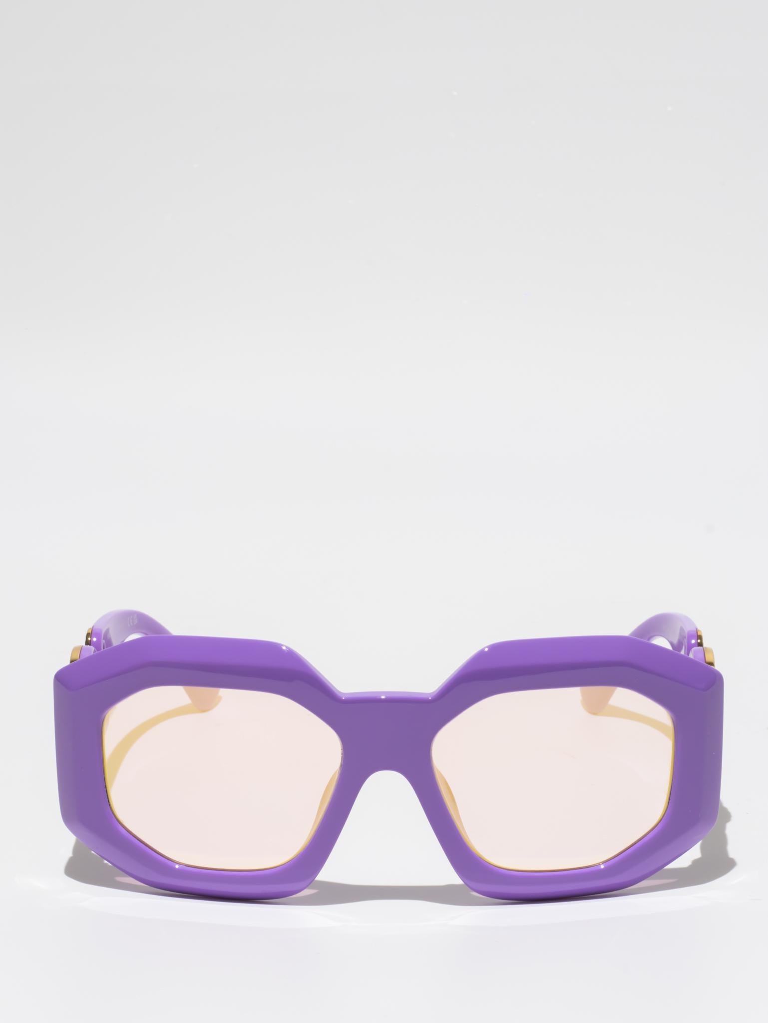 VERSACE |4424U 536687 (CUSTOM) | MAXI MEDUSA BIGGIE SQUARED SUNGLASSES