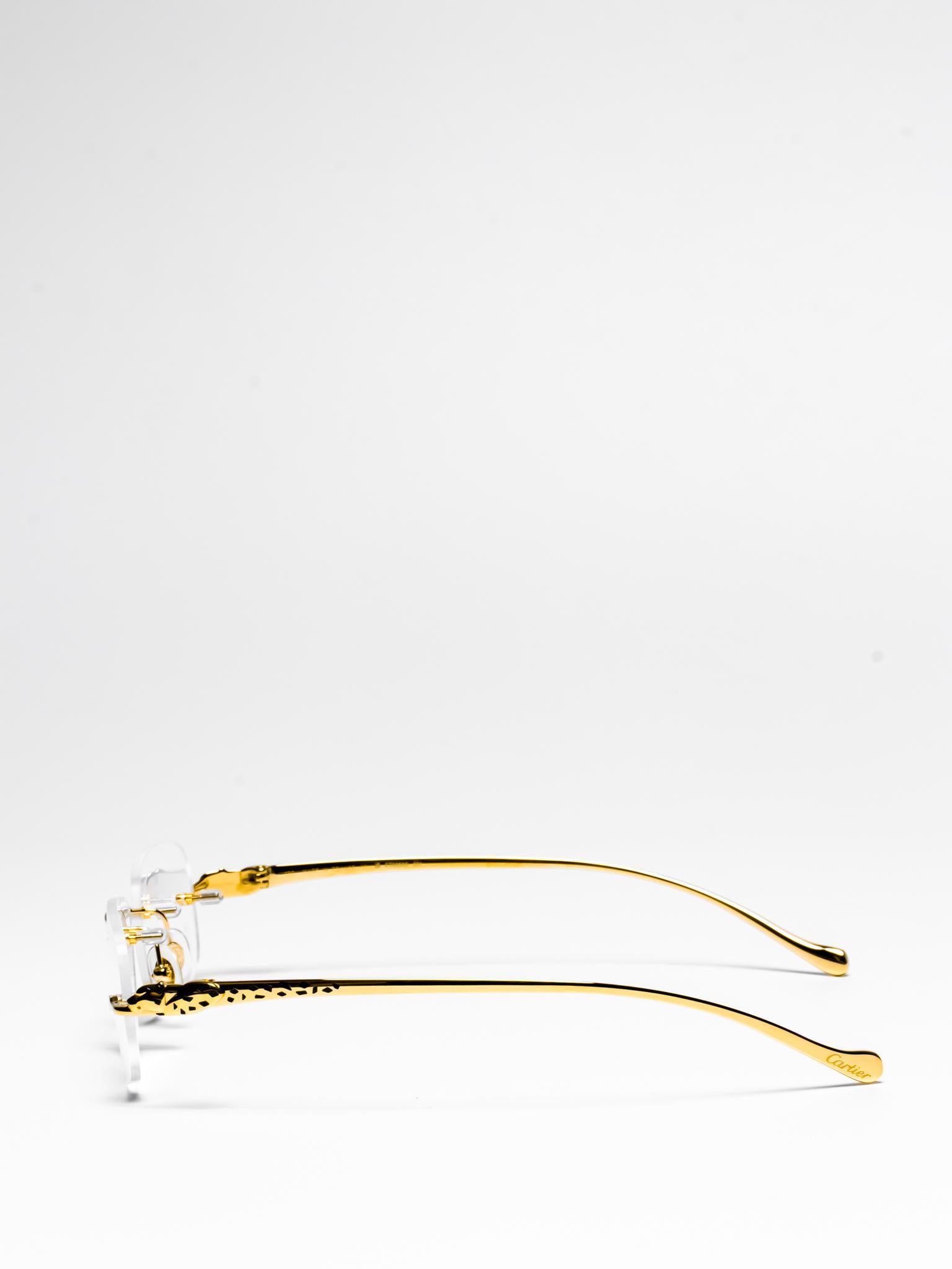 CT0058O 001 | PANTHÈRE DE CARTIER EYEGLASSES