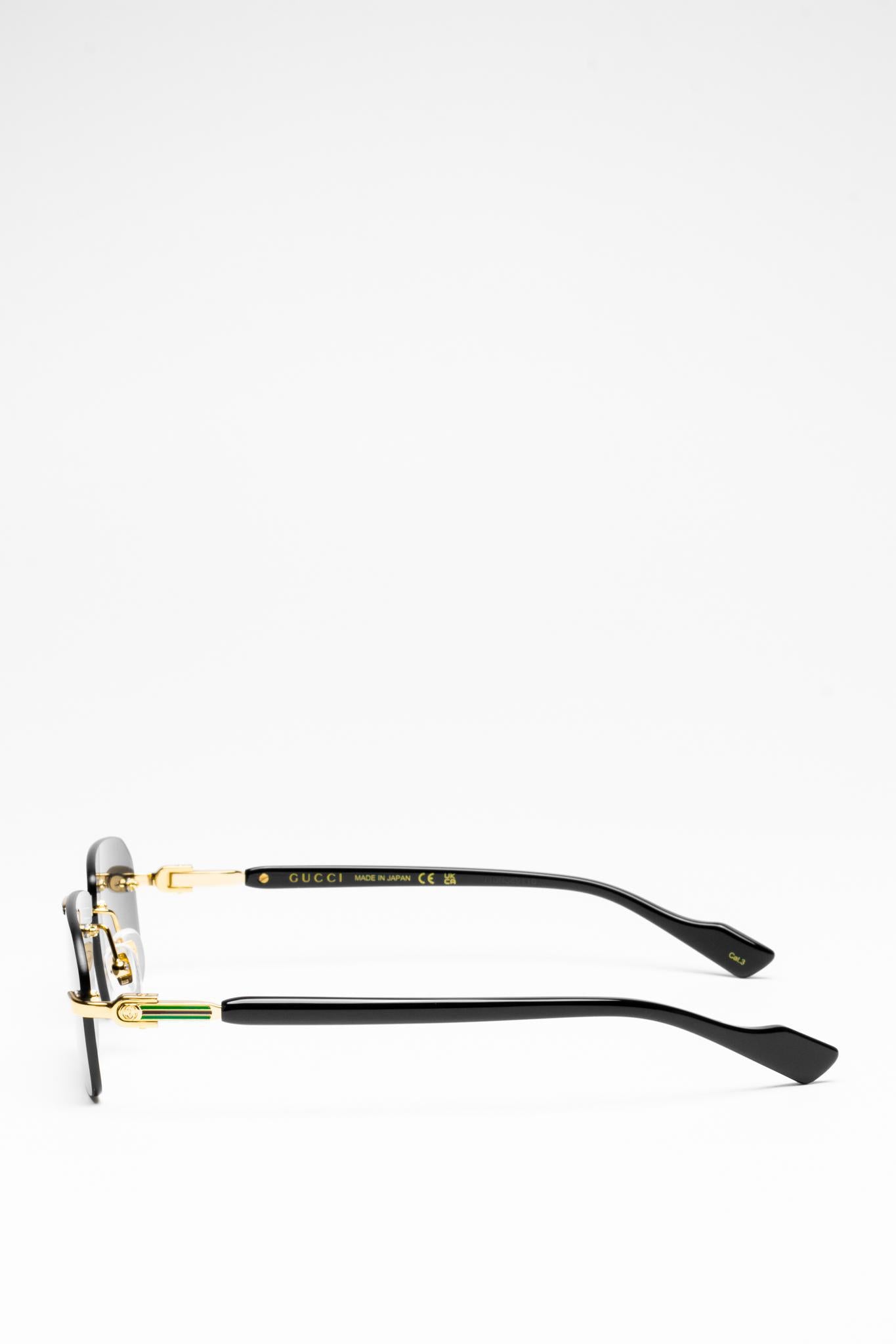 GUCCI | GG1221S 001 | RECTANGULAR FRAME SUNGLASSES