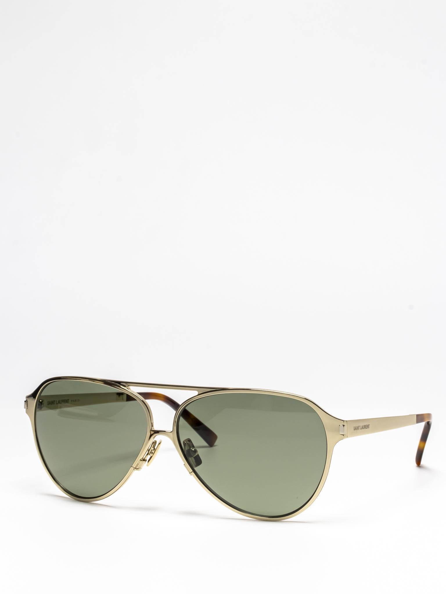SAINT LAURENT | SL 734 004 | GOLD | AVIATOR SUNGLASSES
