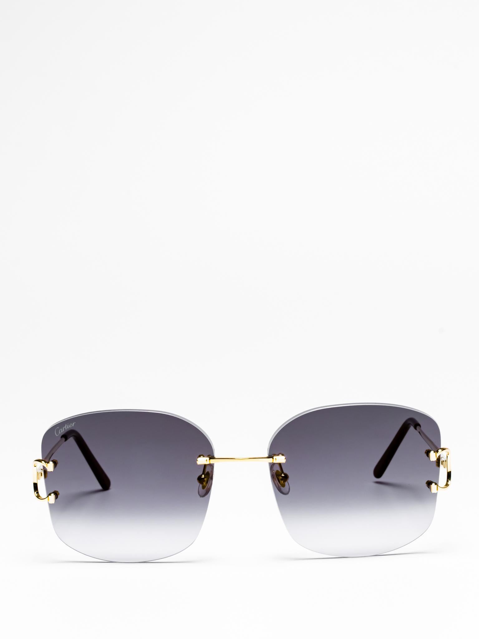 CARTIER | CT0037RS 001 | C DÉCOR SUNGLASSES