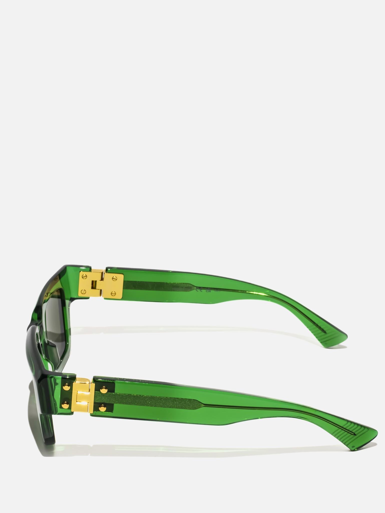 BV1230S 002 HINGE ACETATE SQUARE SUNGLASSES