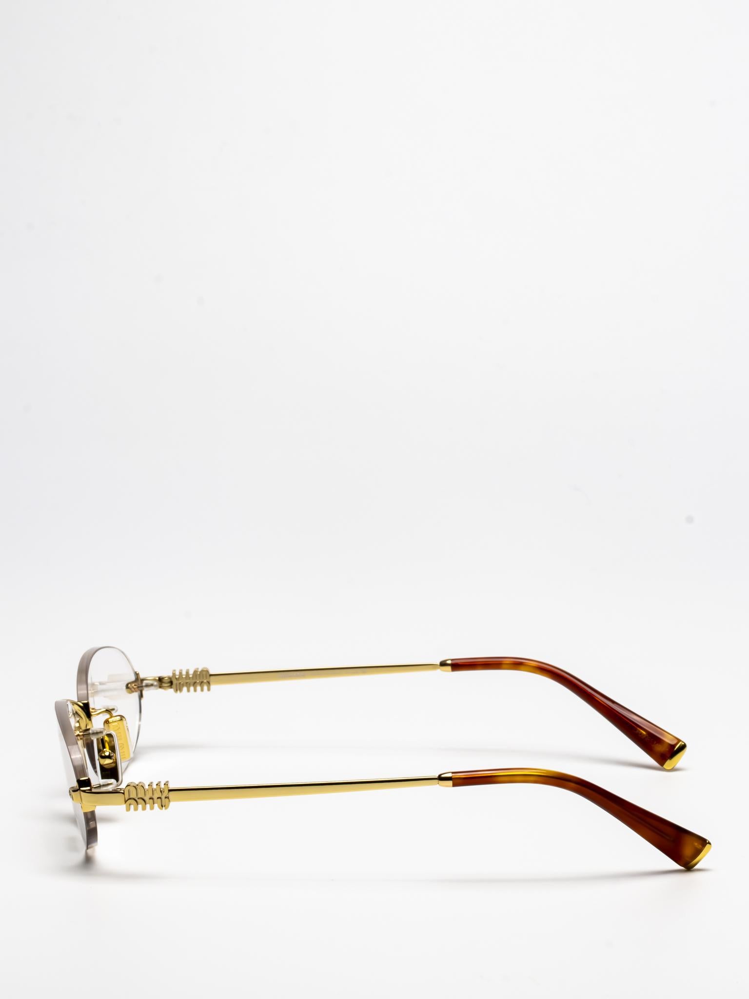 SMUA54 ZVN-80O | OVAL RIMLESS EYEGLASSES