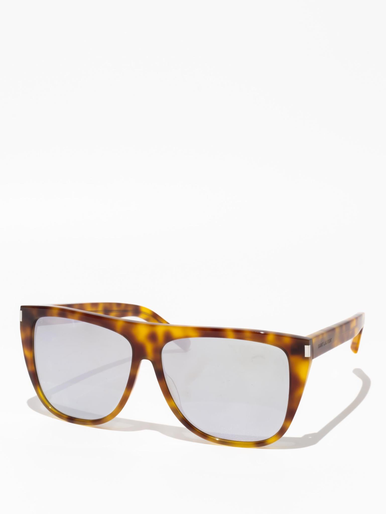 SAINT LAURENT | SL 1 009 | TORTOISE | SQUARE SUNGLASSES
