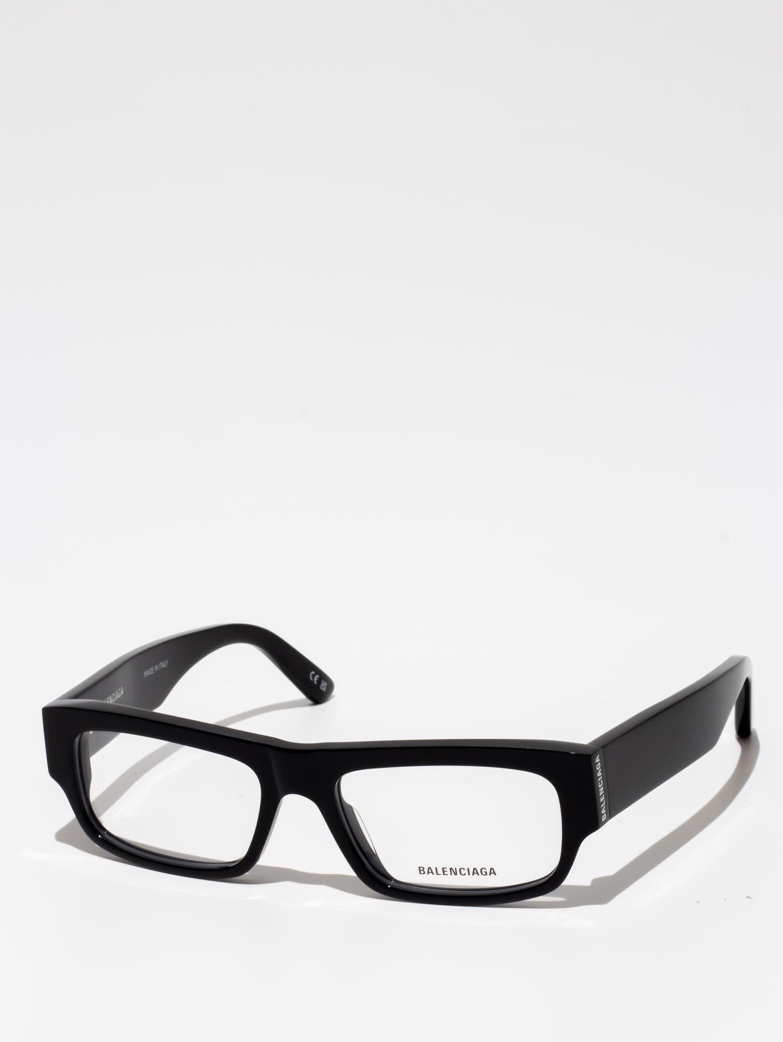 BALENCIAGA | RECTANGLE EYEGLASSES | BLACK | BB0304O 001