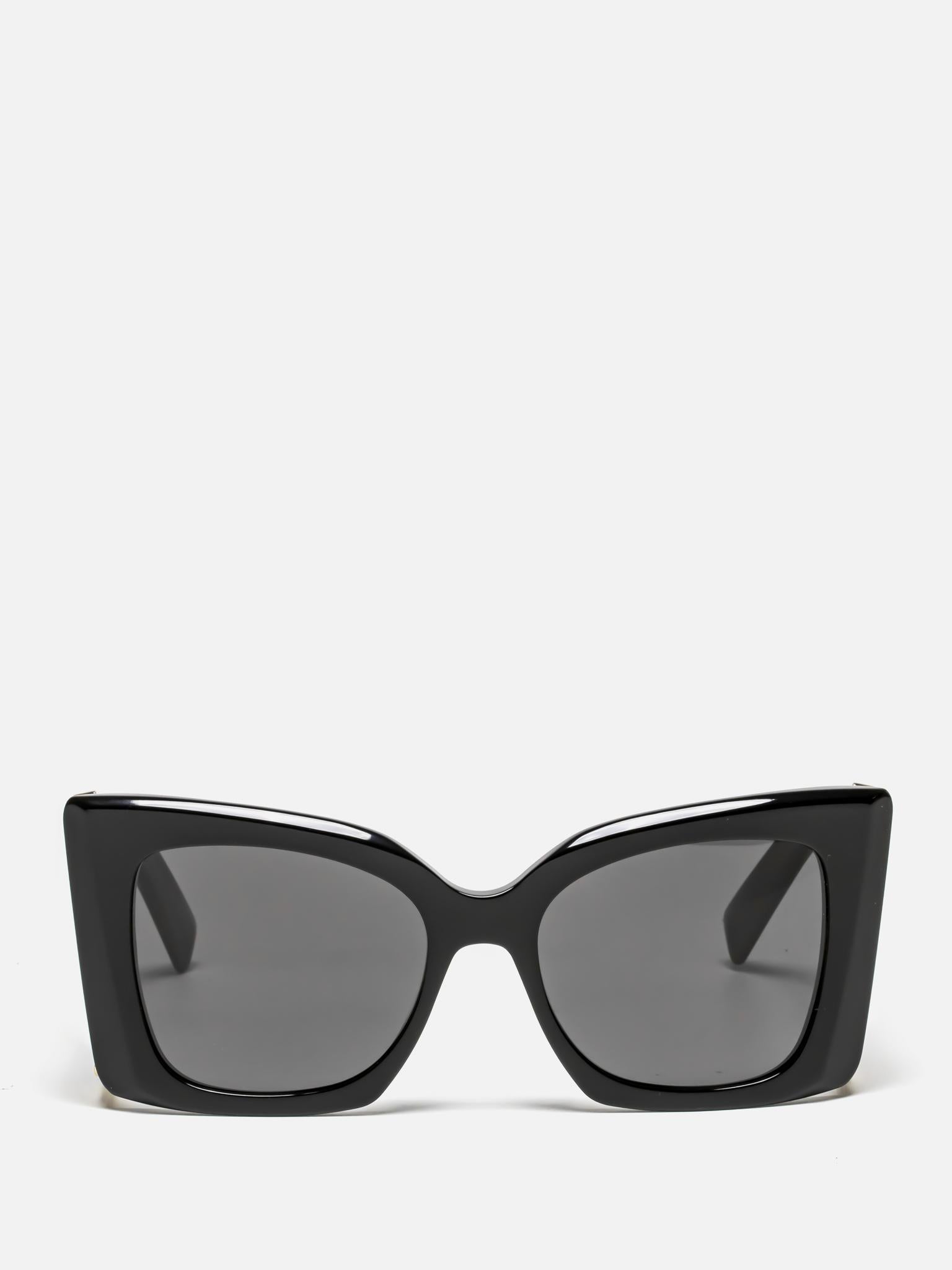 SAINT LAURENT SL M119 BLAZE 001 BLACK CAT EYE SUNGLASSES