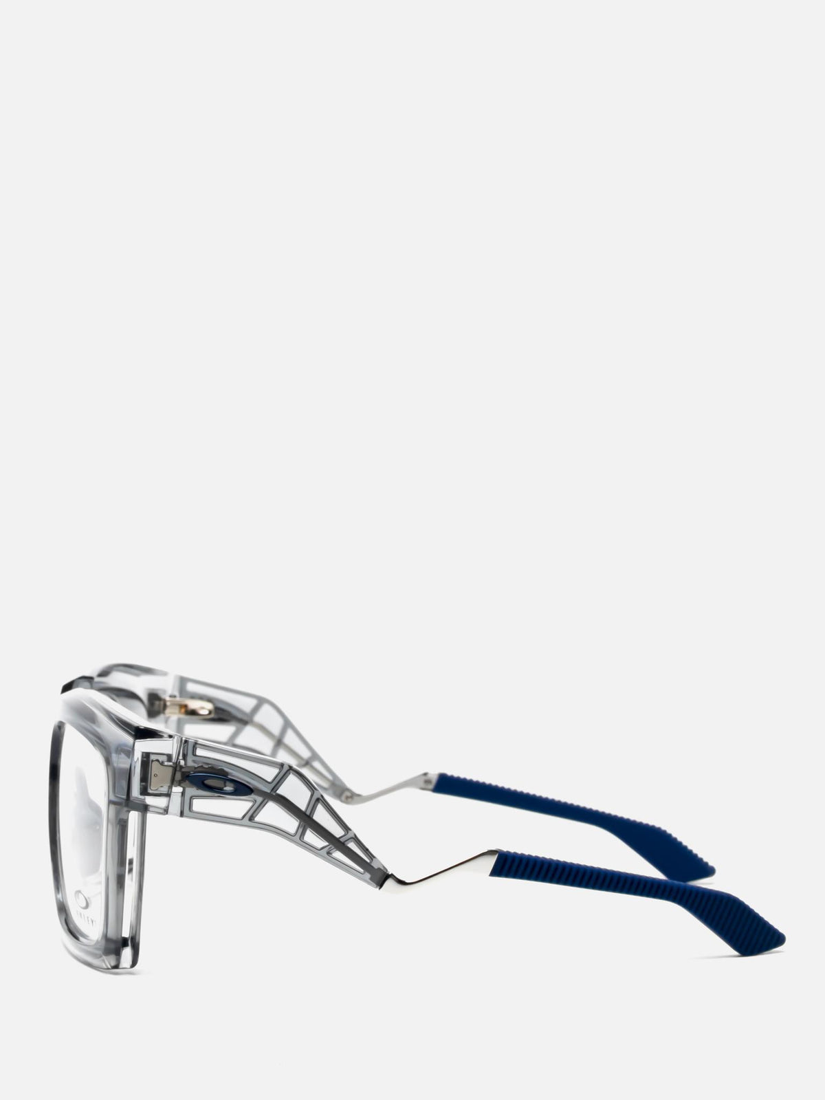 ENIGMA INK GREY CRYSTAL SQUARE EYEGLASSES