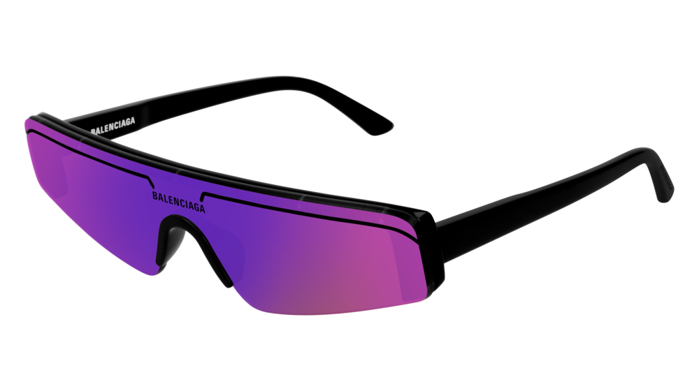 SKI RECTANGLE SUNGLASSES | VIOLET | BB0003S 003