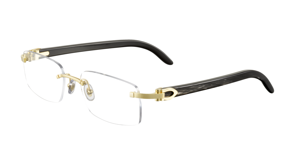 CT0049O 001 | C DÉCOR | BUFFALO HORN EYEGLASSES