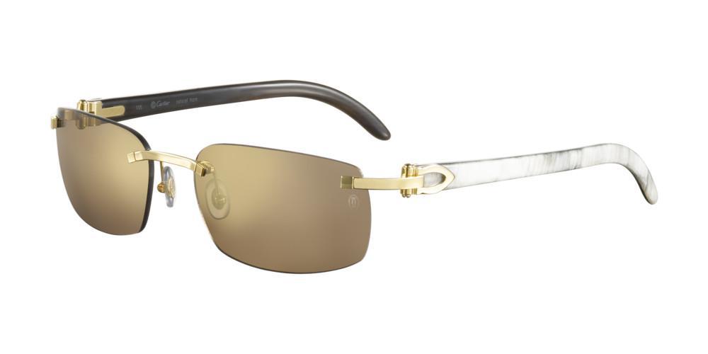 CARTIER | C DÉCOR | BUFFALO HORN SUNGLASSES | CT0046S 004