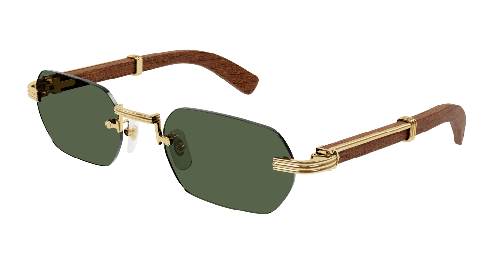 CARTIER PREMI RE DE CARTIER WOOD SUNGLASSES CT0362S