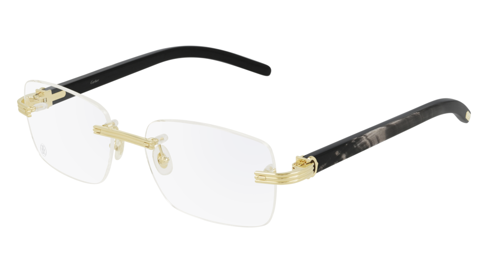 CARTIER | PREMIÈRE DE CARTIER | BUFFALO HORN EYEGLASSES | CT0286O 001
