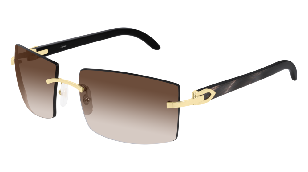 CARTIER | C DÉCOR | BUFFALO HORN SUNGLASSES | CT0021RS 001