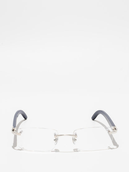 CARTIER | CT0052O 007 | C DÉCOR | WOOD EYEGLASSES