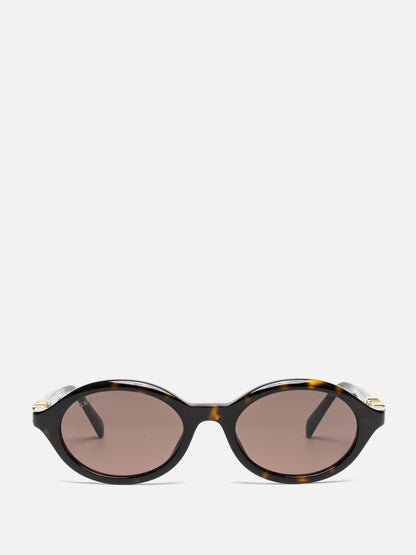 GG2153S 002 OVAL SUNGLASSES