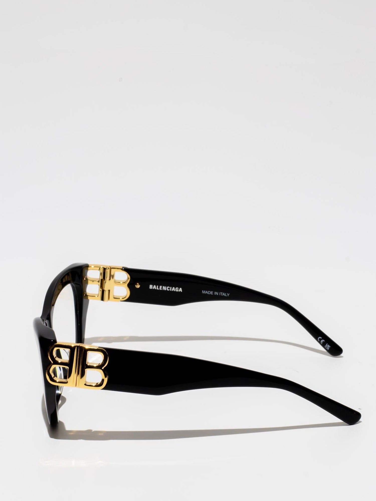 BALENCIAGA | BB0312O 001 | SQUARE CAT EYEGLASSES | BLACK