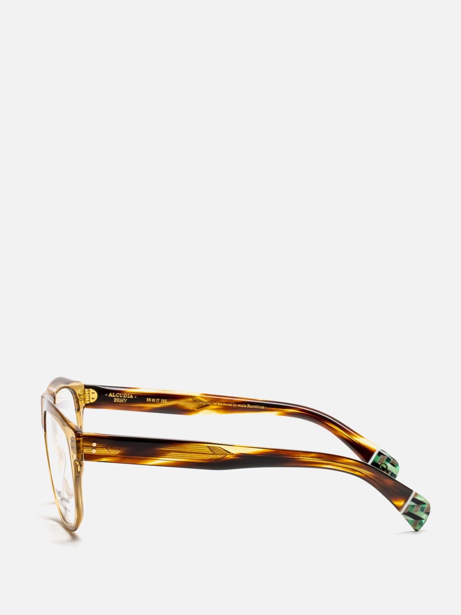 ALCUDIA BRHV OVAL EYEGLASSES